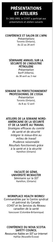 Pr&eacute;sentations et ateliers
