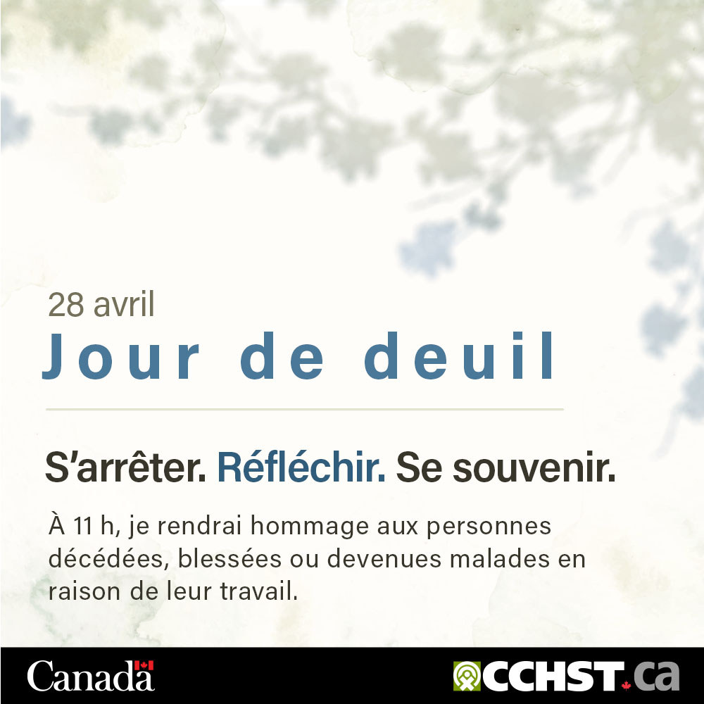 Image du Jour de deuil avec les branches d’arbres en arrière-plan