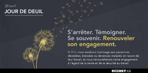 Un carte postale du Jour de deuil avec avec des pissenlits et
                        des graines
