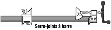 Serre-joint à barre