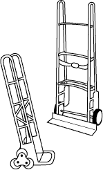 Utiliser un monte-escalier pour monter une charge par l'escalier