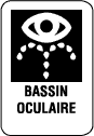 Panneau d'identification - Bassin oculaire