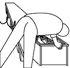 Figure 9 - Posture inconfortable