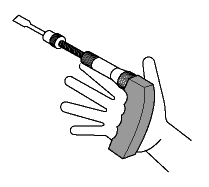 Tournevis à poignée-pistolet de type va-et-vient