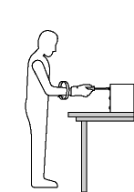  Figure 4 - Effectuer un mouvement de rotation des bras