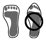 Porter des chaussures qui ne modifient pas la forme de son pied