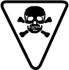 Symbole de risque - Attention poison