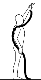 Figure 2 - Lever les bras au-dessus des épaules
