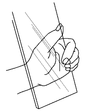 Figure 8C - Prise palmaire