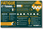 Infographie sur la fatigue et le travail