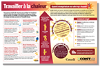 Infographie sur le travail à la chaleur