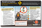 Plans de protection contre les chutes pour le travail en hauteur - Infographie