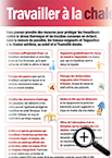 Infographie sur le travail à la chaleur