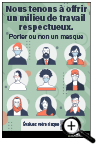 Milieu de travail respectueux : porter ou non un masque