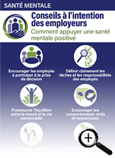 Carte info-éclair sur les conseils de santé mentale à l'intention des employeurs