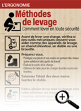 Carte info-éclair sur les méthodes de levage: comment lever en toute sécurité