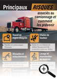 Carte info-éclair sur les principaux risques associés au camionnage